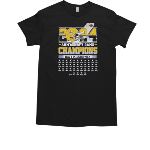 2024 Navy Midshipmen Champions T-Shirt