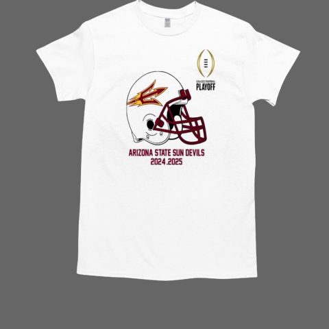 College Football Playoff 2025 Arizona State Sun Devils Helmet NCAA Bowl Games 2024 2025 T-Shirt