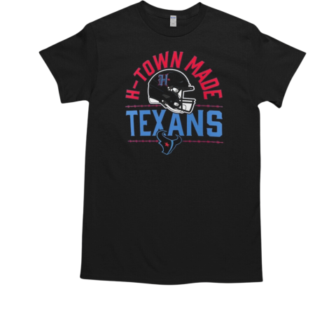 Houston Texans H Town Helmet T-Shirt