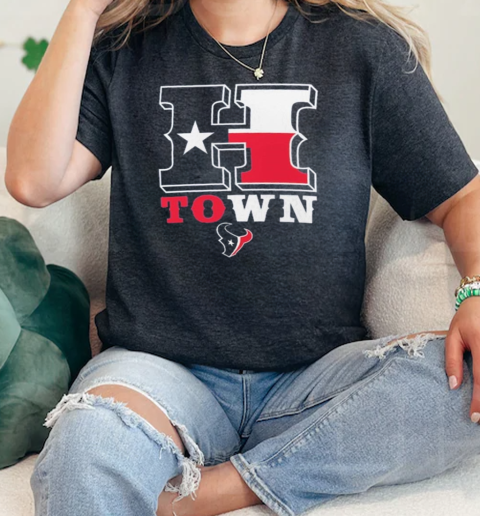 Houston Texans Hometown Rushing Yards  Classic Womens T-shirt