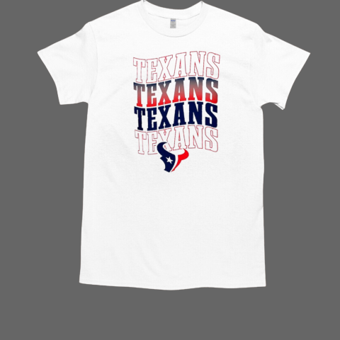 Houston Texans Starter Four Name T-Shirt