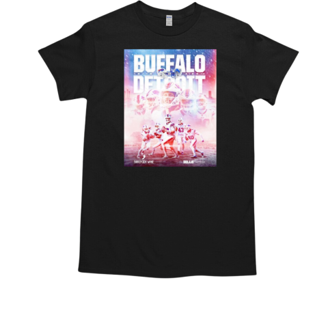 Motor city showdown Buffalo Bills vs Detroit Lions T-Shirt