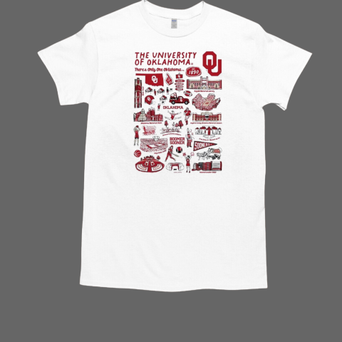 Oklahoma Sooners Vive La Fete Impressions Artwork T-Shirt