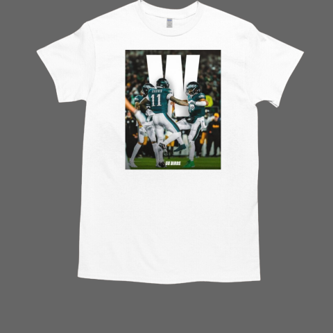 Philadelphia Eagles wins Pittsburgh Steelers 27 13 NFL Winning is Our Prerogative Go Birds T-Shirt