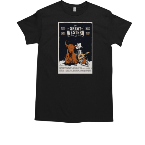 Ryan Bingham The Great Western Festival Oct 12 2024 Fort Worth TX T-Shirt