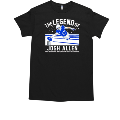 The Legend of Josh Allen snow T-Shirt