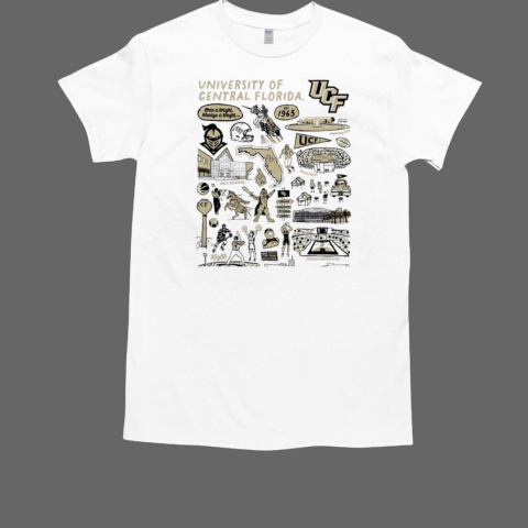 UCF Knights Vive La Fete Impressions Artwork T-Shirt