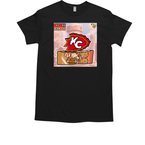 Week 15 NFL Victory Doodles Early Window Kansas City Chiefs vs. Cleveland Browns 21 7 Final Score T-Shirt