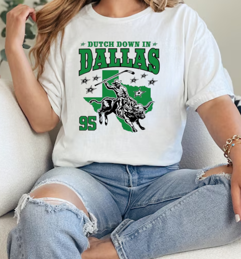 David Duchene 95 Dutch down in Dallas Stars  Classic Womens T-shirt