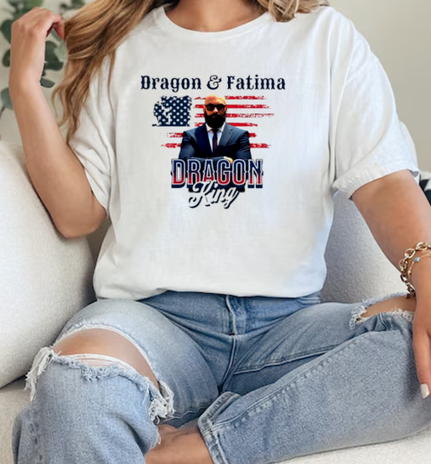 Dragon and Fatima Dragon King  Classic Womens T-shirt