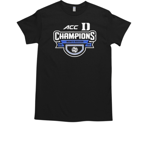 Duke Blue Devils Ncaa Men's Soccer Acc Champions 2024 T-Shirt