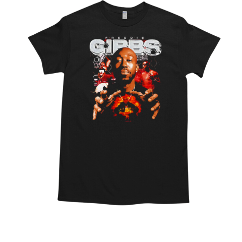 Freddie Gibbs rapper star poster graphic T-Shirt