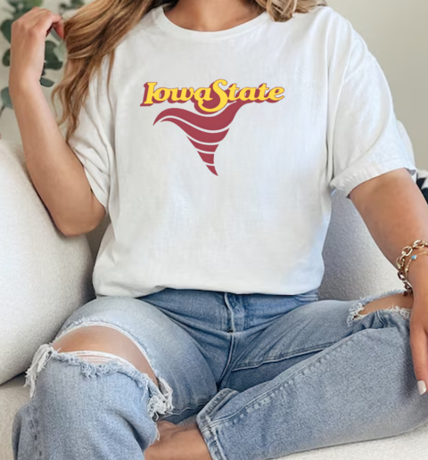 Iowa State Cyclone White Out  Classic Womens T-shirt