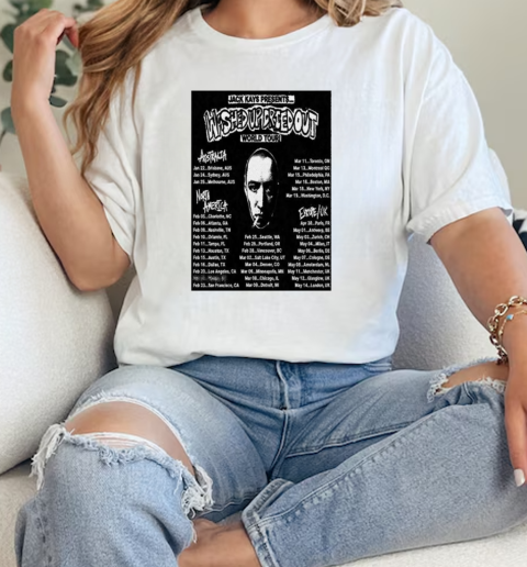 Jack Kays Australia North America World Tour 2025 Europe Uk Poster  Classic Womens T-shirt