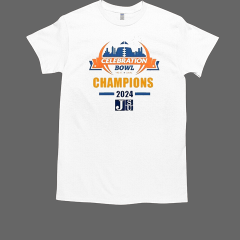 Jackson State Tigers 2024 Celebration Bowl Champions T-Shirt