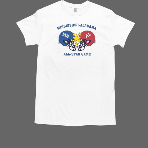 Mississippi vs Alabama 2024 All Star Football Game T-Shirt