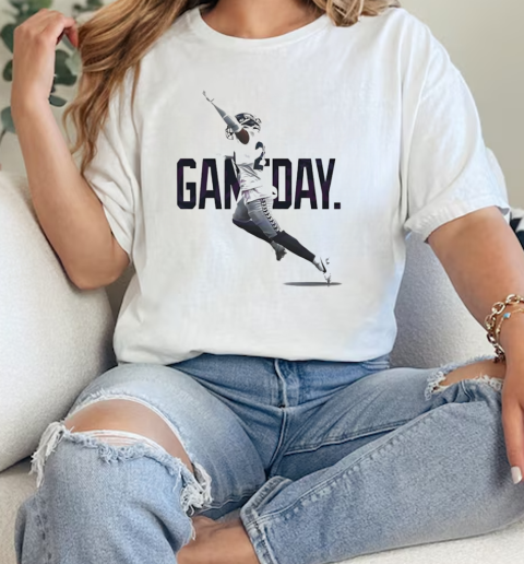 Seattle Seahawks Its Gameday Go Hawks Fly  Classic Womens T-shirt