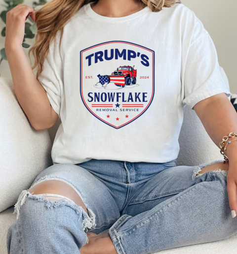 Trumps snowflake removal service 2024  Classic Womens T-shirt