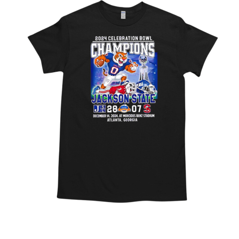 2024 Celebration Bowl Champions Jackson State T-Shirt