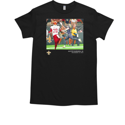 Alvin Kamara New Orleans Saints NFL Flash Features Week 15 T-Shirt