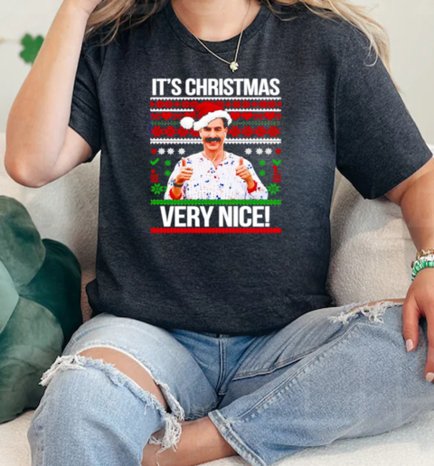 Baron Cohen Christmas Its very nice  Classic Womens T-shirt