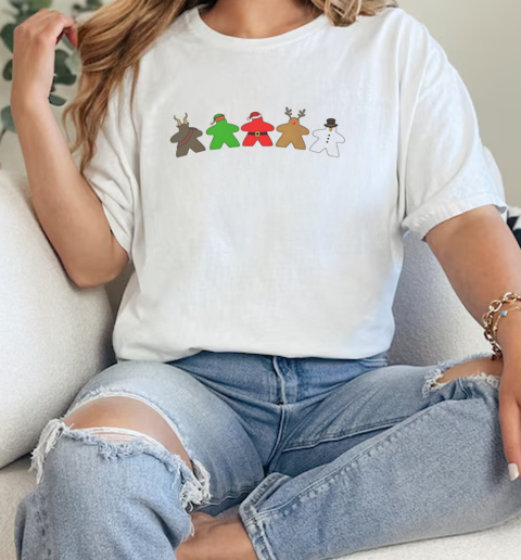 Christmas meeple classic  Classic Womens T-shirt