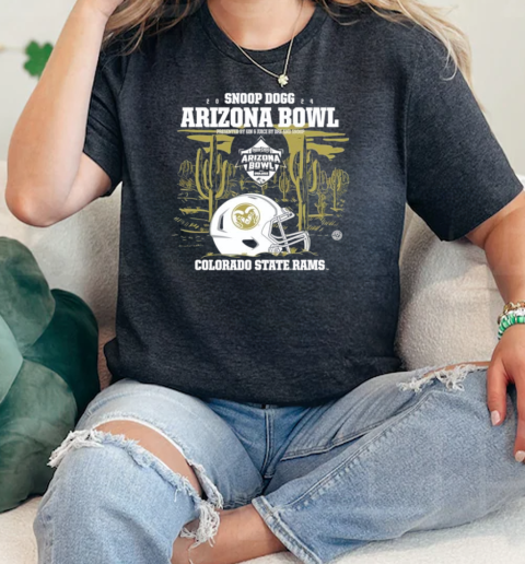 Colorado State Rams 2024 Snoop Dogg Arizona Bowl Graphic  Classic Womens T-shirt