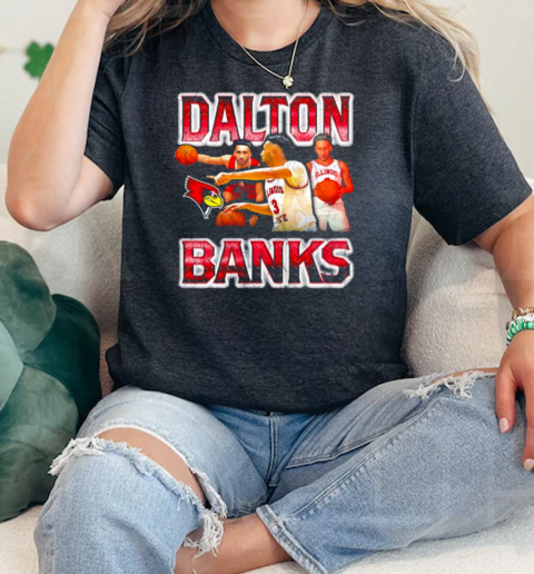 Dalton Banks Illinois State Redbirds Basketball vintage graphic  Classic Womens T-shirt