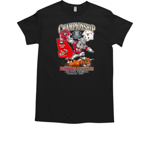 Georgia Bulldogs Sec Football Championship 2024 Beat Texas Again Georgia Wins Texas Unisex T-Shirt