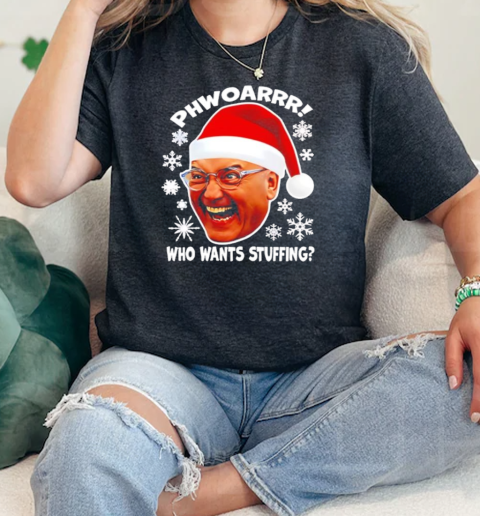 Gregg Wallace Phwoarrr Who Wants Stuffing Christmas  Classic Womens T-shirt