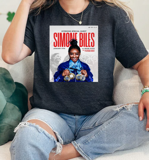 GymDogs Special Guest Simone Biles Georgia GymDogs Vs Boise State January 17th For Olympians And Alumni  Classic Womens T-shirt