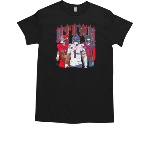 H Town Texans 731 Football Players T-Shirt