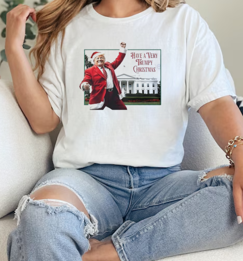 Have a very Santa Trumpy Christmas  Classic Womens T-shirt