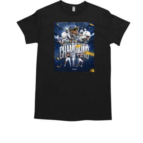 Jackson State Football 2024 The Celebration Bowl Champions Trophy T-Shirt