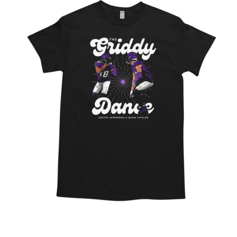 Justin Jefferson x Adam Thielen Griddy Dance T-Shirt