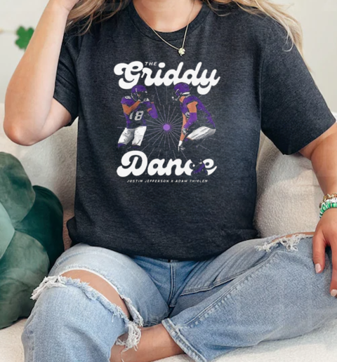 Justin Jefferson x Adam Thielen Griddy Dance  Classic Womens T-shirt