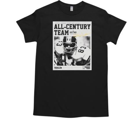 Kellen Winslow Missouri Tigers East – West Shrine Bowl All Century team Signature T-Shirt