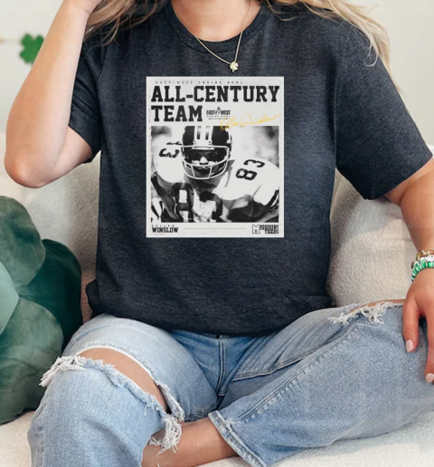 Kellen Winslow Missouri Tigers East – West Shrine Bowl All Century team Signature  Classic Womens T-shirt