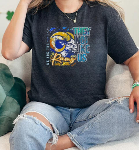 Los Angeles Rams 2024 Beat Niners They Not Like Us  Classic Womens T-shirt