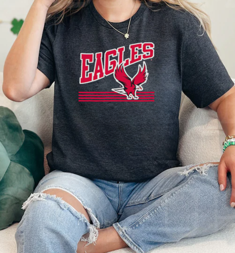 NCCU Hoop Central Eagles logo  Classic Womens T-shirt