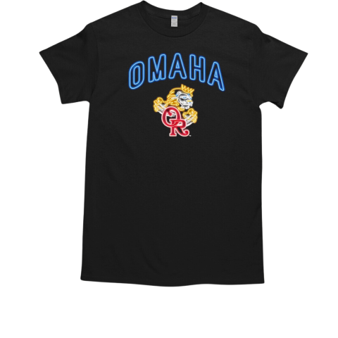 Omaha Storm Chasers Royals neon baseball T-Shirt