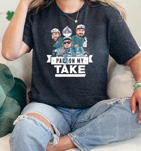 Pardon My Take Graphic  Classic Womens T-shirt