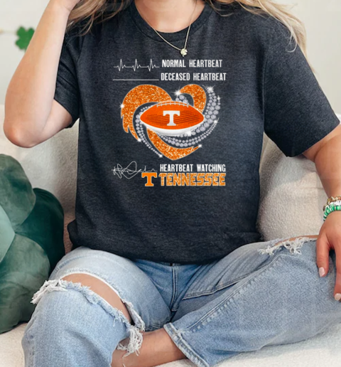 Tennessee Volunteers Faster Heartbeat When Watching Football  Classic Womens T-shirt