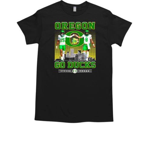 Tez Johnson vs Dillon Gabriel Oregon Ducks Go Ducks T-Shirt