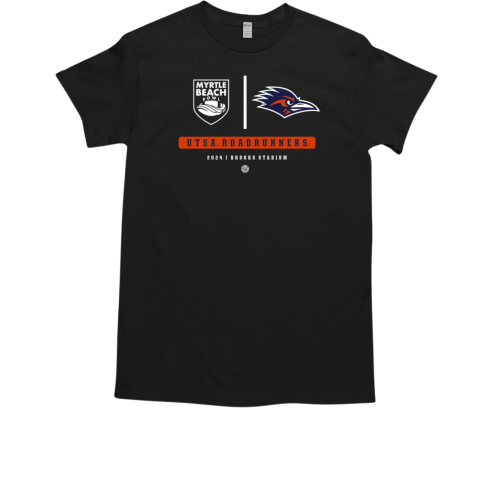 UTSA Roadrunners Myrtle beach bowl football Brooks stadium 2024 T-Shirt