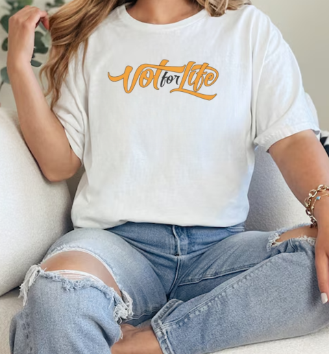 Vol for Life Tennessee Volunteers  Classic Womens T-shirt