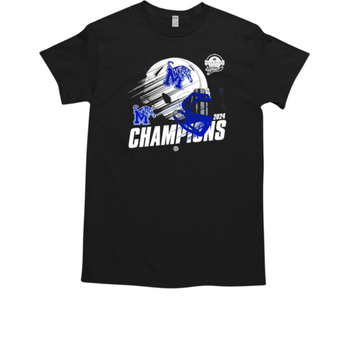 Memphis Tigers Football Is The 2024 Scooter's Coffee Frisco Bowl Champions T-Shirt