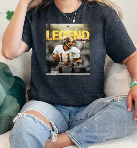 Week 16 Legend of the Game Mark Rypien Washington Commanders NFL Dec 22 2024 Signature  Classic Womens T-shirt