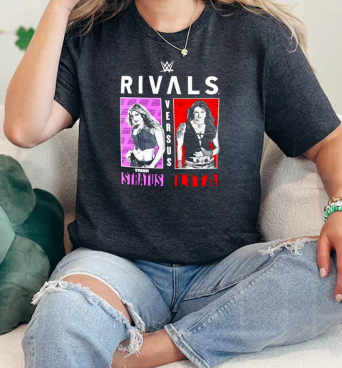 WWE Rivals Trish Stratus vs. Lita  Classic Womens T-shirt