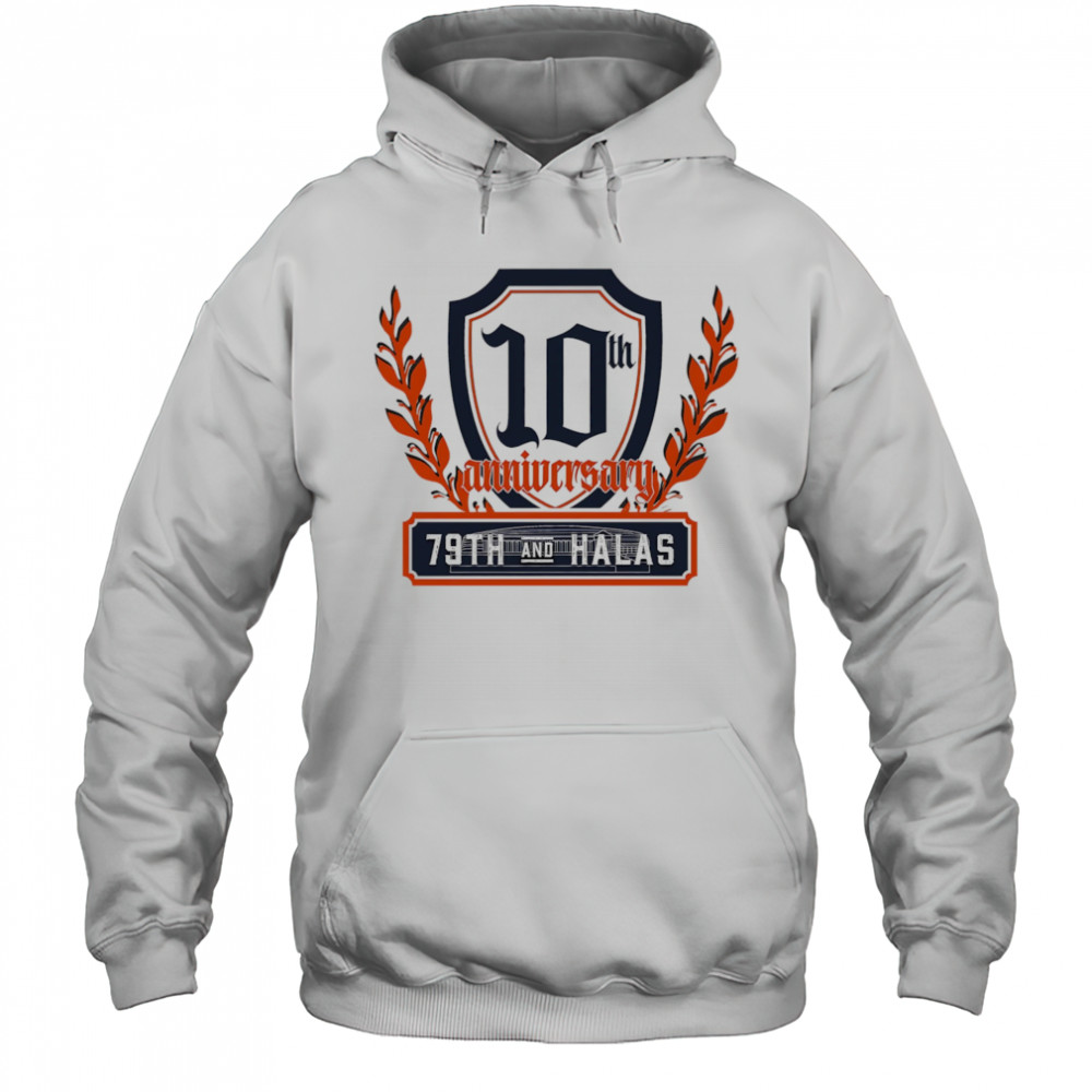 79th and Halas 10th anniversary shirt Hoodie